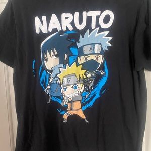 Mens Naruto shirts 1 med, 1 large